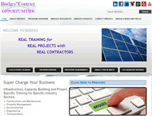 Tablet Screenshot of bridgestocontracts.com